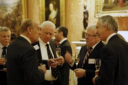 Prince Philip, Ward Winer, USA, Kenneth Holmberg, Finland, Ian Hutchings, UK.jpg